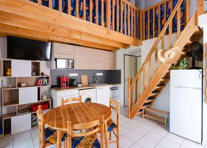 Pavillon T2 Mezzanine Climatise Avec Terrasse Spacieuse - Fr-1-409-286 Βίλα Gruissan